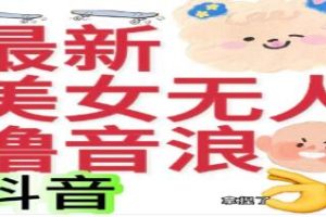 《抖音美女无人撸音浪》日收益几十上百+